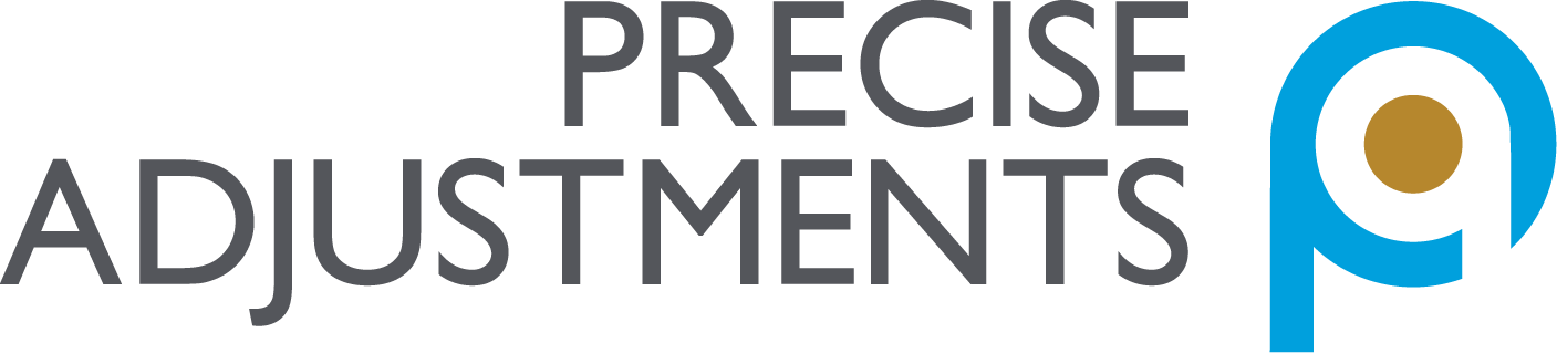 Precise Adjustments logo.