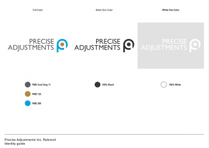 Precise Adjustments Style Guide.